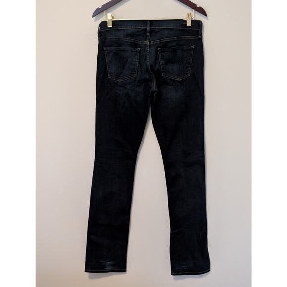 Citizens of Humanity Ava Low Rise Straight Leg Jeans - Dark Wash - Size 28 Y2K - Picture 5 of 16